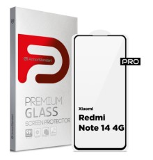 Скло захисне Armorstandart Pro Xiaomi Redmi Note 14 4G Black (ARM79679)