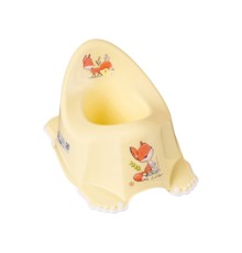 Горщик Tega Baby з музикою антиковзкий FOREST FAIRYTALE light yellow (PO-069-109)