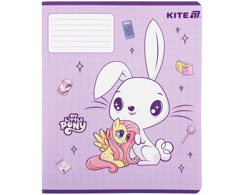 Зошит Kite My Little Pony, 12 аркушів, клітинка (LP25-232)