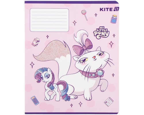 Зошит Kite My Little Pony, 12 аркушів, клітинка (LP25-232)