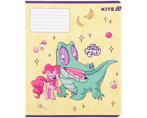 Зошит Kite My Little Pony, 12 аркушів, клітинка (LP25-232)