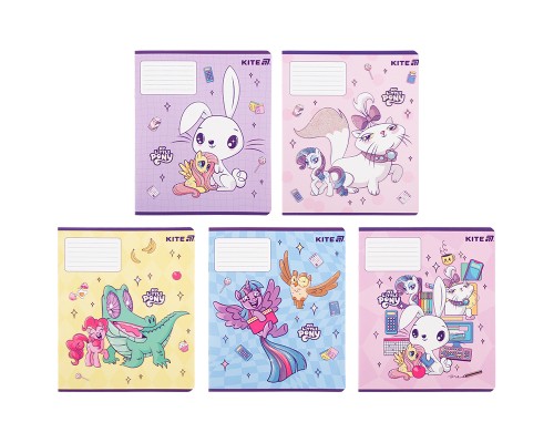 Зошит Kite My Little Pony, 12 аркушів, клітинка (LP25-232)