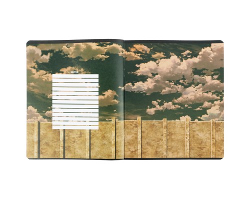 Зошит Kite Attack on Titan, 24 аркуші, клітинка (AT24-238)