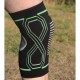 Фіксатор коліна PowerPlay PP-4099 Knee SupportЧорно/Зелені L/XL (PP_4099_L/XL_Bl/Green)