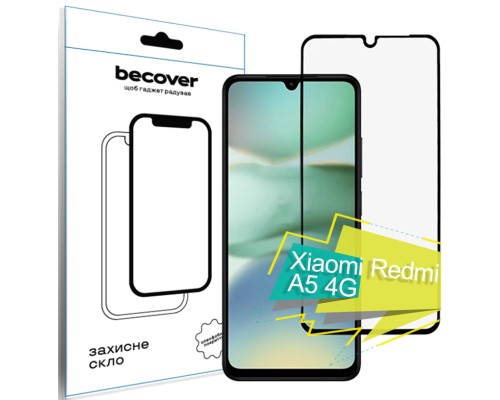 Скло захисне BeCover Xiaomi Redmi A5 4G Black (713418)