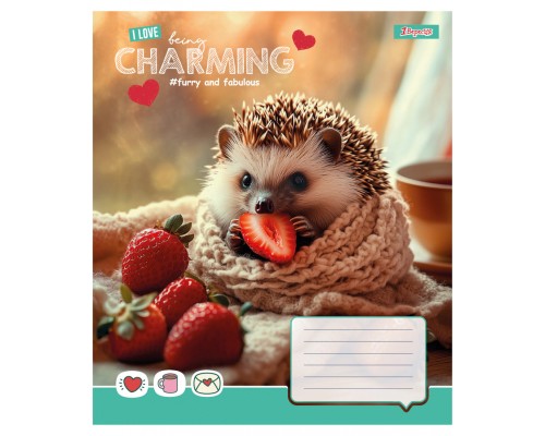 Зошит 1 вересня Charming А5 12 аркушів лінія (768183)