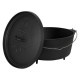 Котел туристичний Bo-Camp Dutch Oven Cast Iron 31 cm / 7.1 L Black (2122415) (DAS303291)