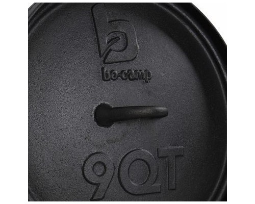 Котел туристичний Bo-Camp Dutch Oven Cast Iron 31 cm / 7.1 L Black (2122415) (DAS303291)
