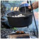 Котел туристичний Bo-Camp Dutch Oven Cast Iron 31 cm / 7.1 L Black (2122415) (DAS303291)