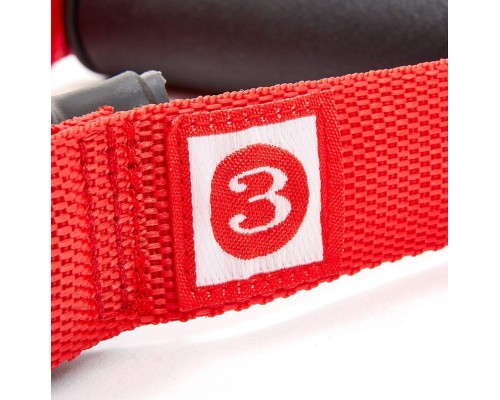 Еспандер Adidas Power Tube ADTB-10603 чорний, червоний 122 см (885652000284)