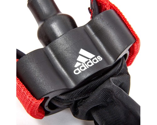 Еспандер Adidas Power Tube ADTB-10603 чорний, червоний 122 см (885652000284)