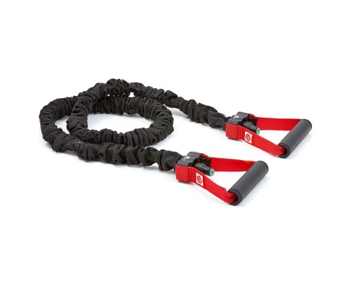 Еспандер Adidas Power Tube ADTB-10603 чорний, червоний 122 см (885652000284)