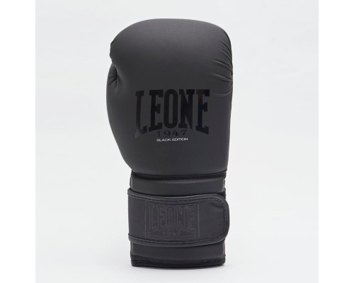 Боксерські рукавички Leone GN059 Black/White 12 унцій (GN059_Bl/White_12oz)