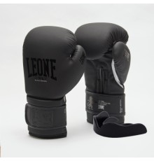 Боксерські рукавички Leone GN059 Black/White 12 унцій (GN059_Bl/White_12oz)