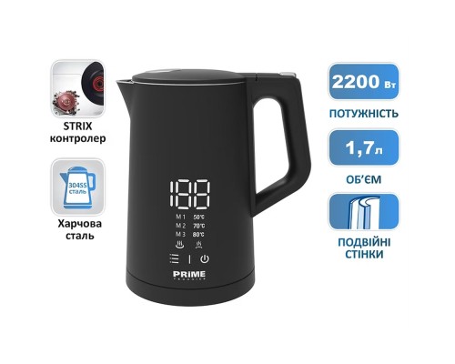 Електрочайник PRIME Technics PKD 1788 BS