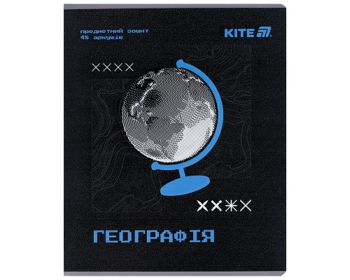 Зошит Kite предметний Techno 48 аркуші, клітинка, географія (K25-240-5)
