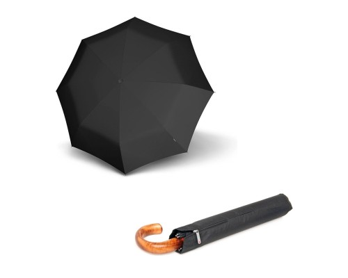 Парасоля Knirps Topmatic SL Crook складана Black (Kn89 828 710)