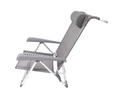 Крісло складане Bo-Camp Saint-Tropez Grey (1204796) (DAS303395)