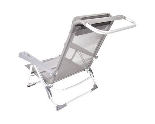 Крісло складане Bo-Camp Saint-Tropez Grey (1204796) (DAS303395)
