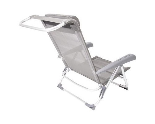 Крісло складане Bo-Camp Saint-Tropez Grey (1204796) (DAS303395)