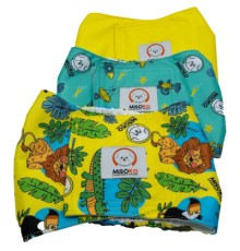 Підгузки для тварин MISOKO&CO багаторазові для кобелів, XXL 3 шт. Свята (HAINMSK63985RIN)