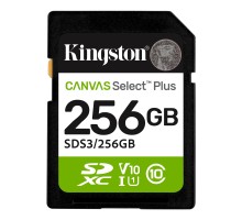 Карта пам'яті Kingston 256GB SDXC class 10 UHS-I V10 A1 Canvas Select Plus (SDS3/256GB) Карта пам'яті Kingston 256GB SDXC class 10 UHS-I V10 A1 Canvas Select Plus (SDS3/256GB)