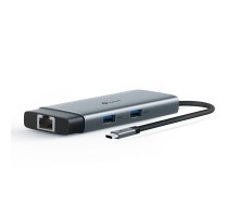 Концентратор TP-Link USB 3.0 6-in-1 2xUSB 3.0 + 1xUSB-C + 1xHDMI + 1xRJ45 + PD 100W (UH6120C)