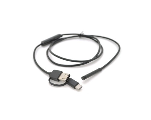 Інспекційна камера Voltronic камера 5.5мм, м'який кабель 1м, з LED-підсвічуванням, IP67 (YT-En-5.5-3S1m)