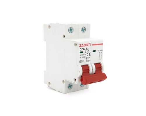 Автоматичний вимикач ZADOTI DZ47-63C10