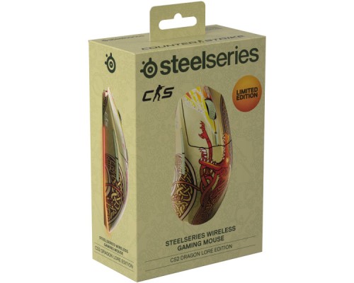 Мишка SteelSeries CS2 Dragon Lore Edition RGB Wireless/Bluetooth (62614)