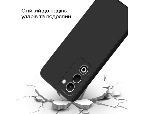 Чохол до мобільного телефона BeCover Silicone Oppo A5 2025 4G/5G Black (713790)