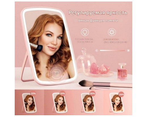 Дзеркало Xiaomi LED Makeup Mirror Pink (NV505 Pink)