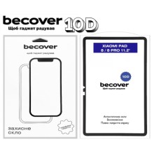 Скло захисне BeCover 10D Xiaomi Pad 8 / 8 Pro 11.2