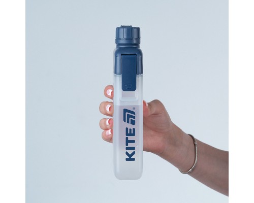 Пляшка для води Kite 450 мл синя (K25-1239-1)