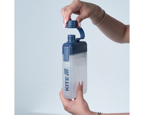 Пляшка для води Kite 450 мл синя (K25-1239-1)