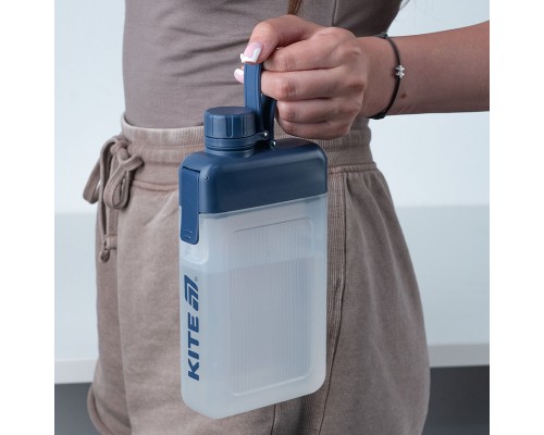 Пляшка для води Kite 450 мл синя (K25-1239-1)