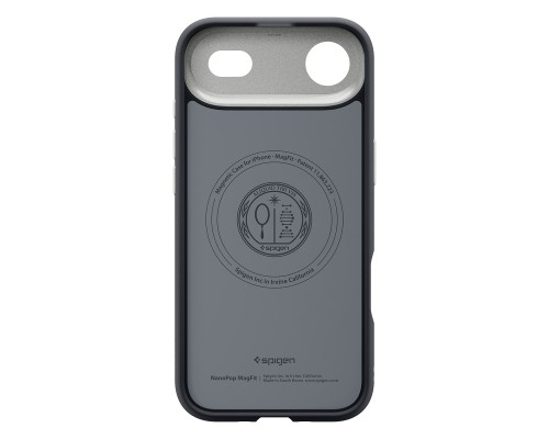 Чохол до мобільного телефона Spigen Nano Pop MagFit iPhone 17 Air Black Sesame (ACS10301)