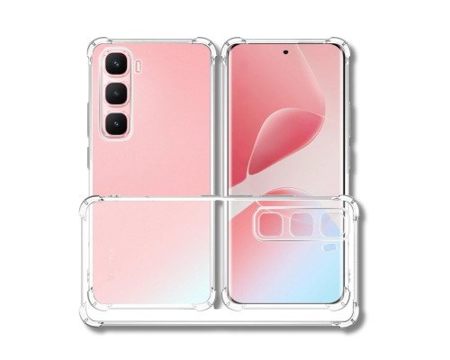 Чохол до мобільного телефона BeCover Anti-Shock Infinix Hot 60 Pro Plus (X6886) Clear (714698)