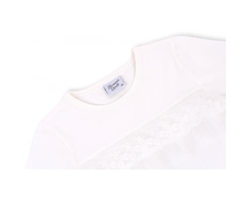Кофта дитяча Breeze з мереживом (9618-134G-beige)