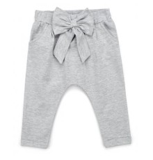 Штани дитячі Breeze з бантом (10704-98G-gray)