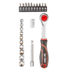 Набір інструментів Top Tools торцевих гайкових ключів 1/4