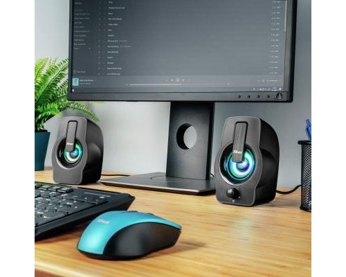 Акустична система Trust Gemi RGB black USB (22948) 