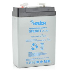 Батарея до ДБЖ Merlion MERLION AGM GP628F1 6 V-2,8Ah (GP628F1)