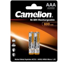 Акумулятор Camelion AAA 600mAh Ni-MH R03 * 2 (NH-AAA600BP2) 
