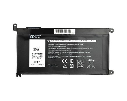 Акумулятор до ноутбука DELL Chromebook 3180 (51KD7) 11.4V 2200mAh PowerPlant (NB441266) Акумулятор до ноутбука DELL Chromebook 3180 (51KD7) 11.4V 2200mAh PowerPlant (NB441266)