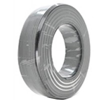 Кабель телевізійний Ritar 0,90 мм.CCS, 32x0.12m CCA экран, 75 Ом, FPE, д. 6,8мм PVC, б (RT-W100-RG6U-32W 8CCS)