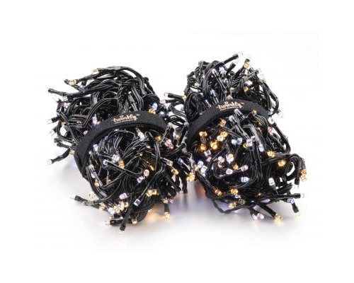 Гірлянда Twinkly Smart LED Cluster AWW, 400, BT+WiFi, Gen II, IP44 кабель чо (TWC400GOP-BEU)