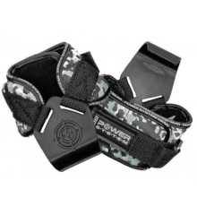 Гаки для тяги на зап'ястя Power System Hooks Camo PS-3370 Black/Grey XL (PS_3370_Black/Grey XL)