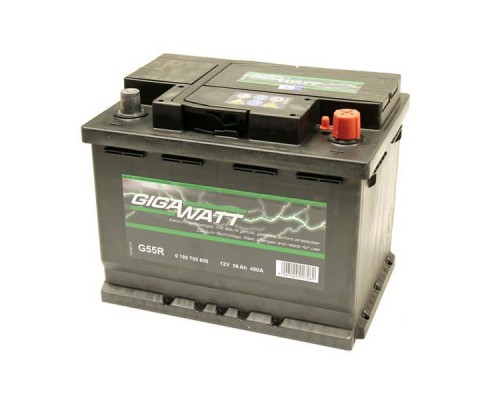 Акумулятор автомобільний GigaWatt 56А (0185755600)