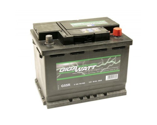 Акумулятор автомобільний GigaWatt 56А (0185755600)